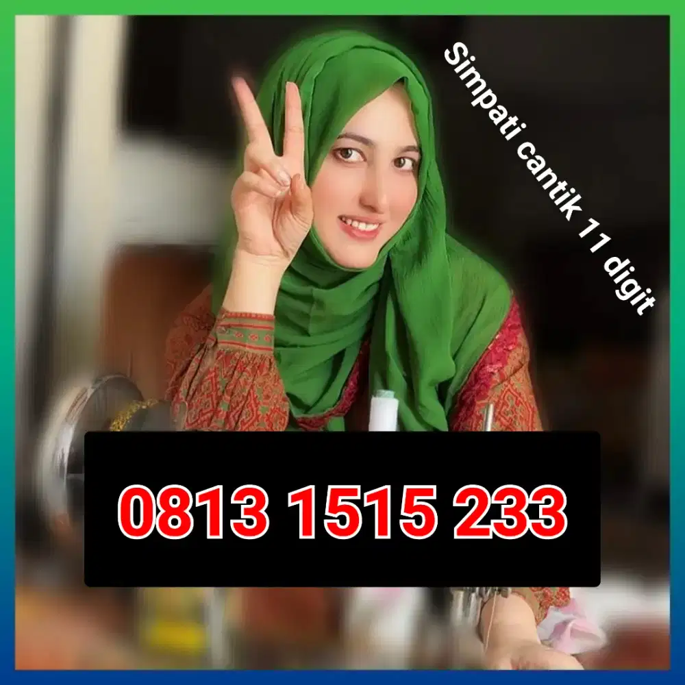 Piano nomor Cantik simpati Telkomsel 11 digit
