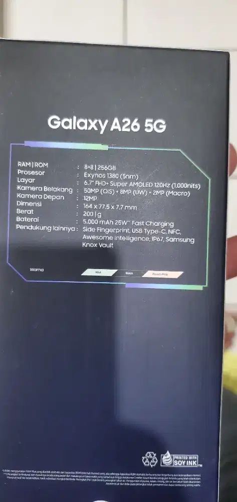 Samsung a26 5G 8/256