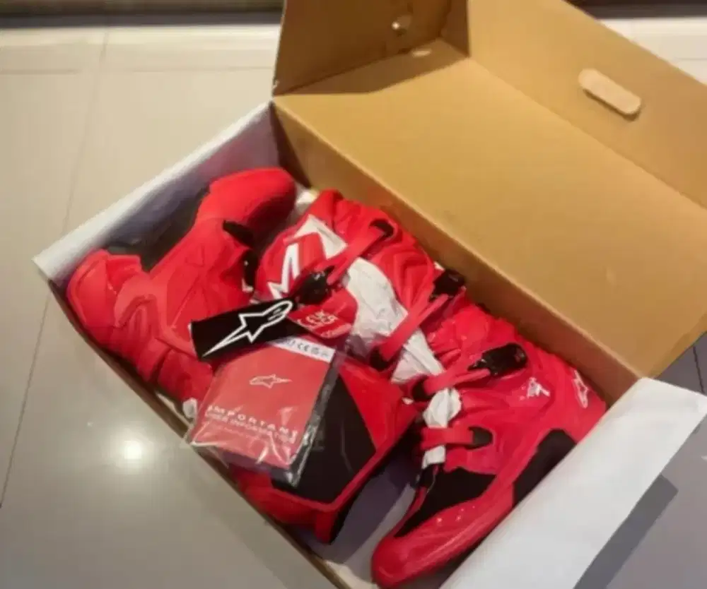 Sepatu biker cross trail Alpinestar tech