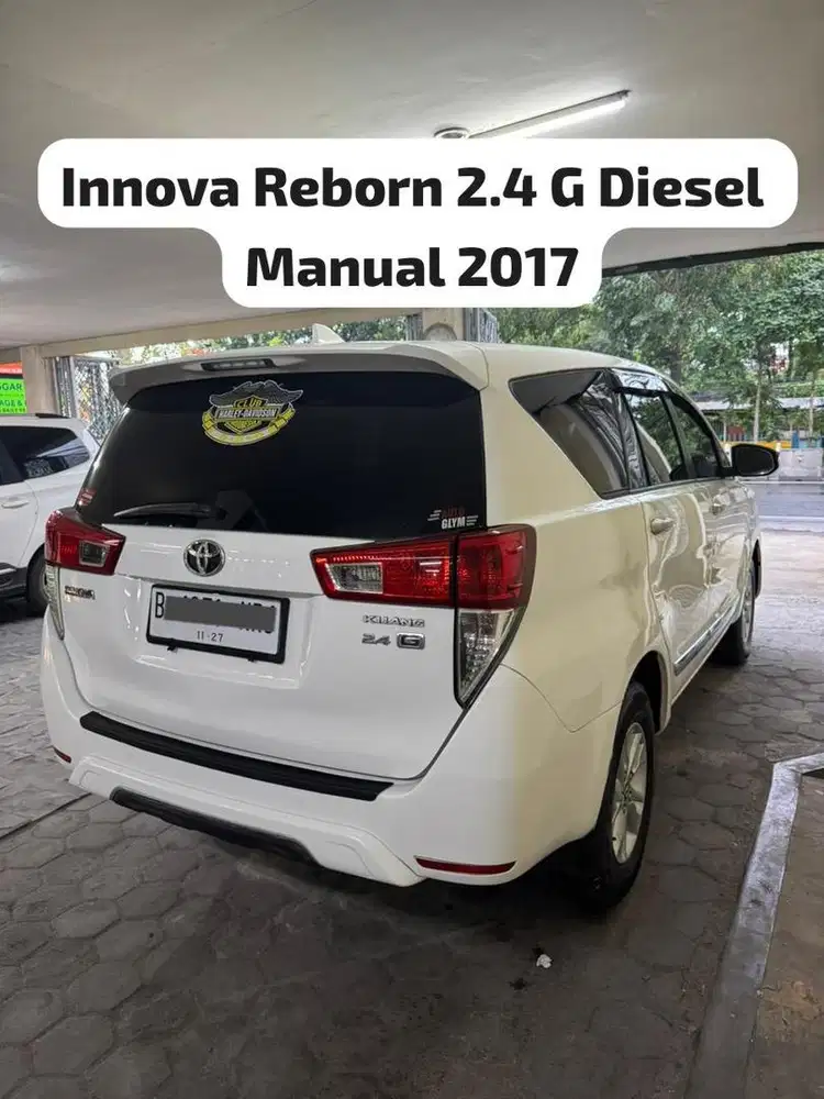 INNOVA REBORN DIESEL 2.4 G M/T 2017 DIJUAL CEPAT MURAH BU (BUTUH UANG)