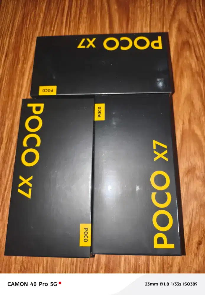 poco X7 ram 8/256 masih segel box fresh new