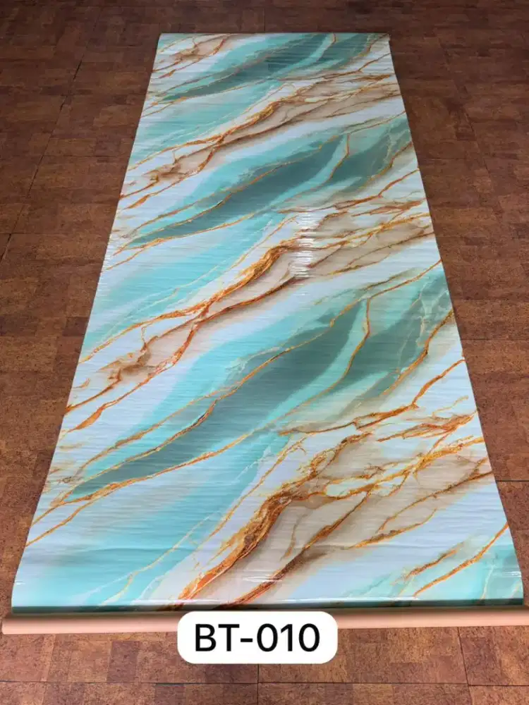 Wallpaper stiker dinding foam marmer