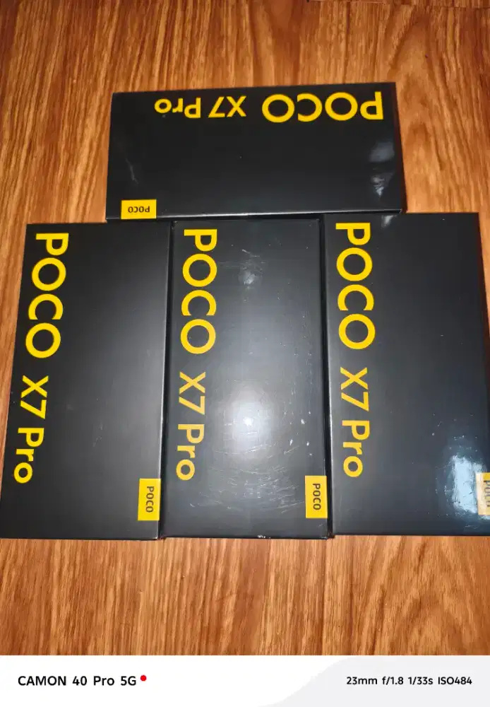 poco X7 pro ram 12/512 garansi resmi baru