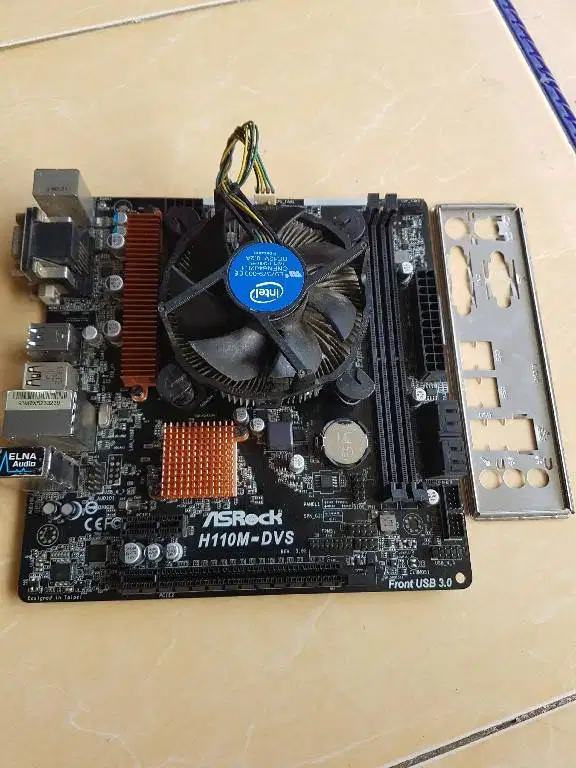 Sepaket intel G4560 | ASRock H110M-DVS lga 1151 gen 7th