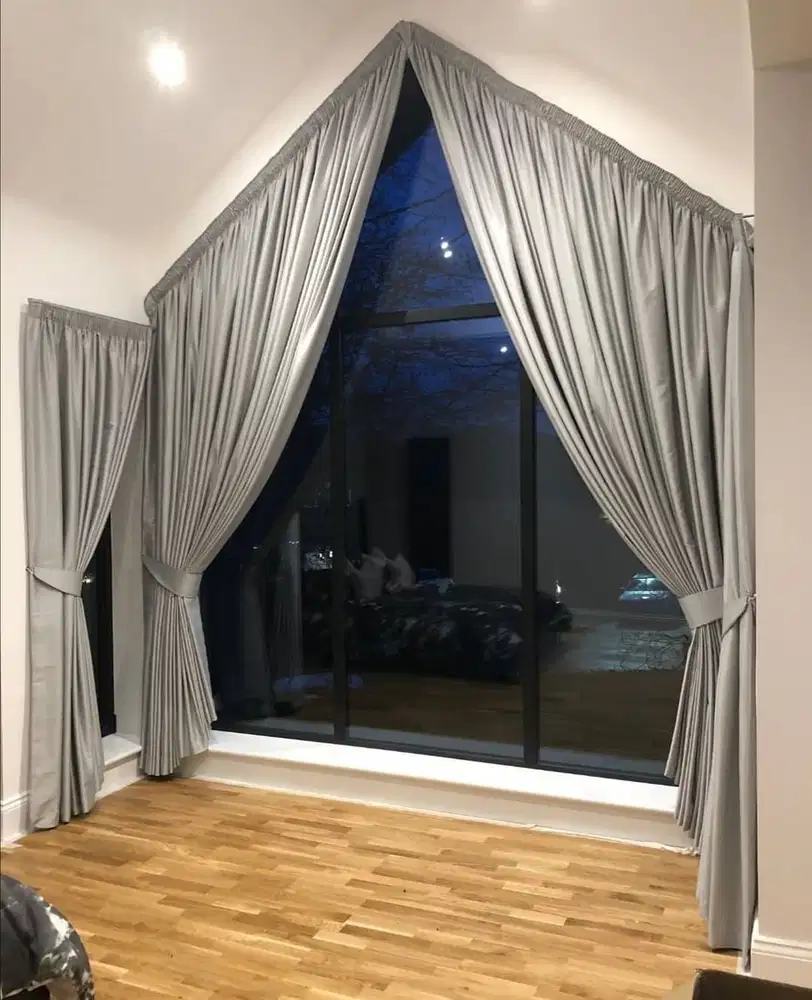 Pemasangan Gorden Pasang Wallpaper Korden Gordeng Horden Roller Blind