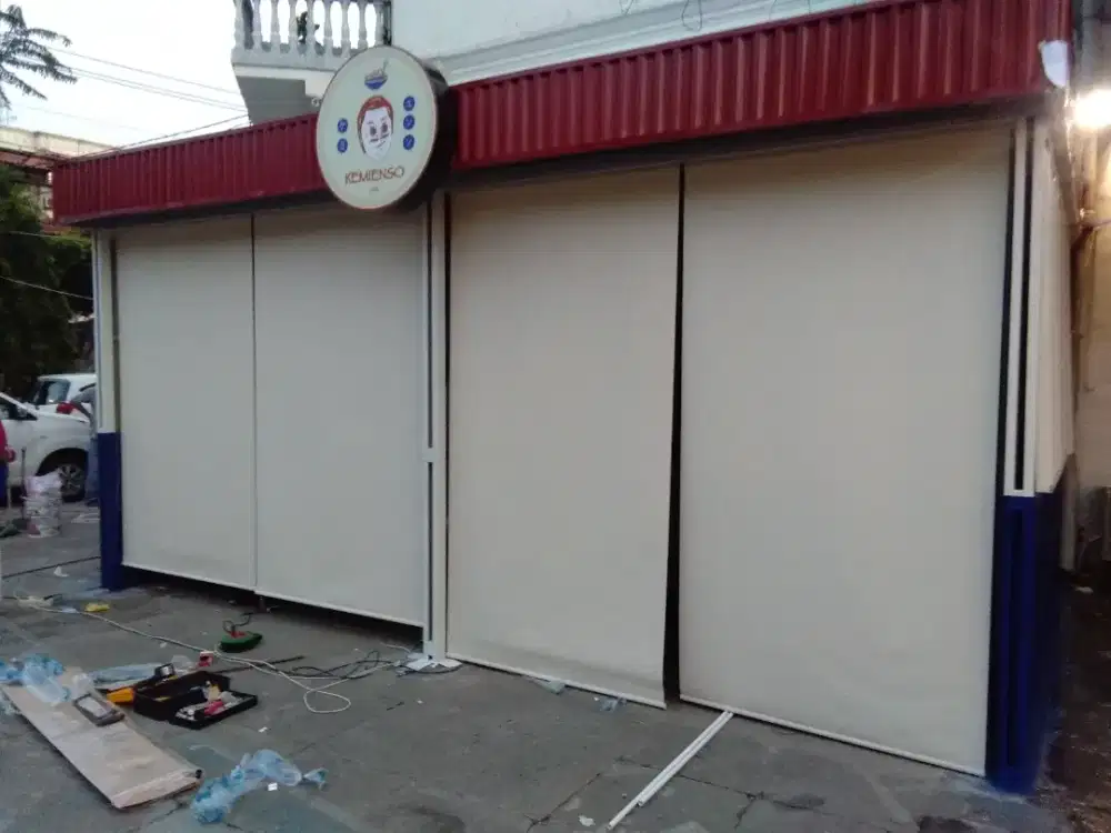 Roller blind dan vertikal serta horizontal blind