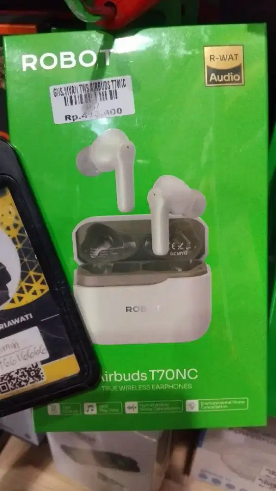 VIVAN TWS AIRBUDS T70NC | ATLANTIS DAHSYAT