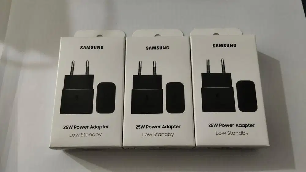 Travel charger samsung 25w original resmi baru segel
