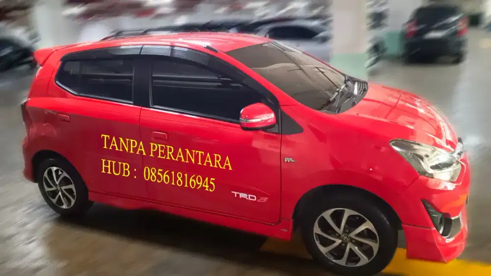 Toyota Agya 1.2 TRD AT 2018 Merah — KM 48rb — Istimewa
