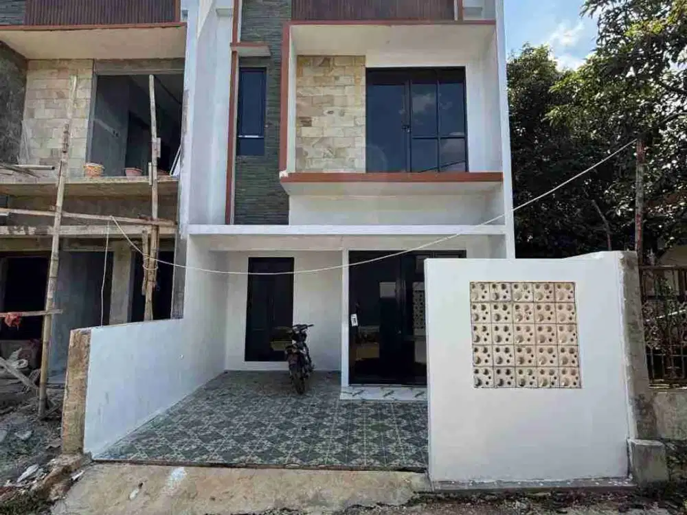 Rumah 2 Lantai Siap Huni Tanpa DP Dekat Stasiun Di Citayam Depok