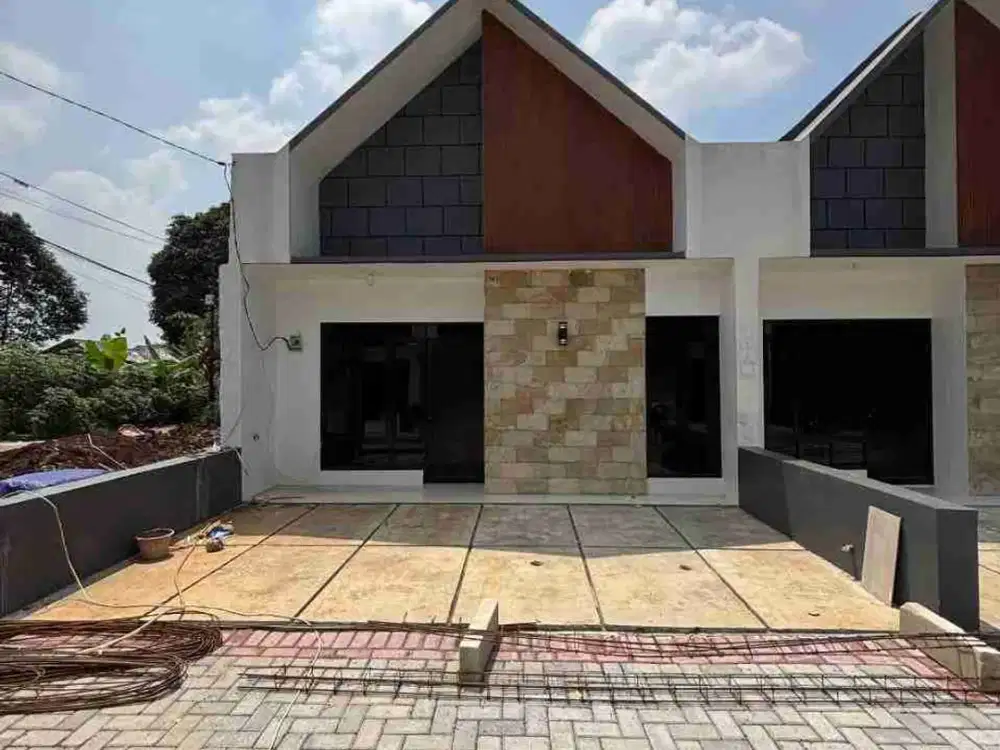 Rumah 1 Lantai Siap Huni Dalam Cluster Dekat Stasiun Di Citayam Depok