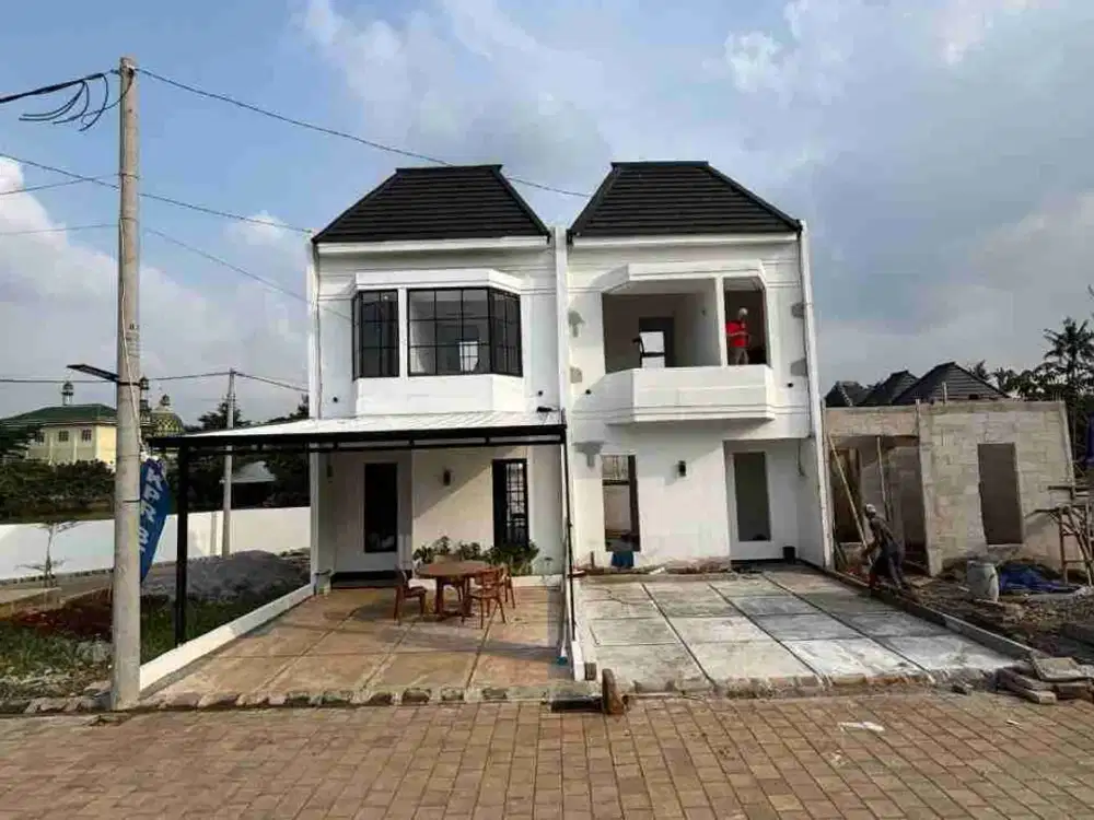Rumah Baru 2 Lantai Siap Huni Dalam Cluster Fasilitas Lengkap Nempel Jaksel Di Kedaung Sawangan