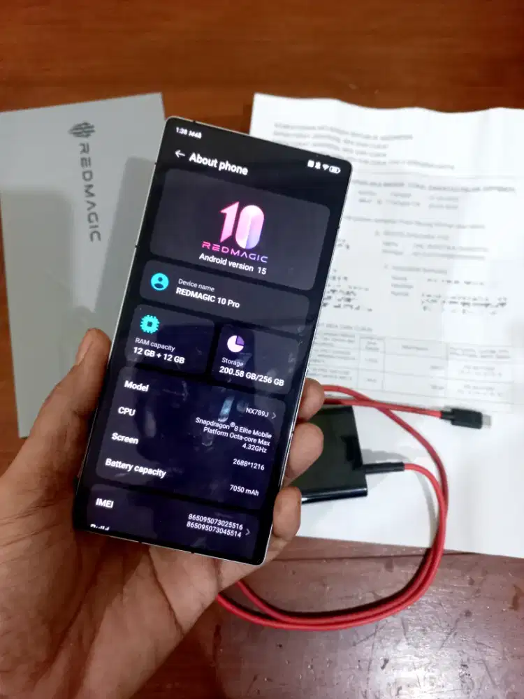 Nubia REDMAGIC 10 Pro 5G 12+256GB Global ROM