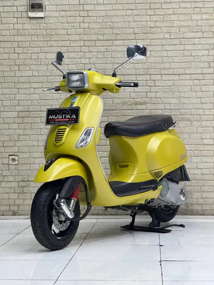 MURAH POL! VESPA MATIC S125 2015 MATTE YELLOW