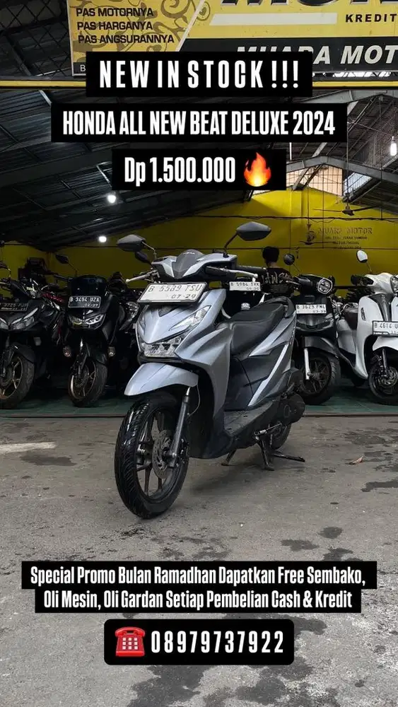 All New Beat Deluxe 2024 Low KM !!!