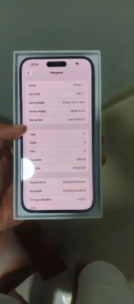 iPhone 14 promax 256gb