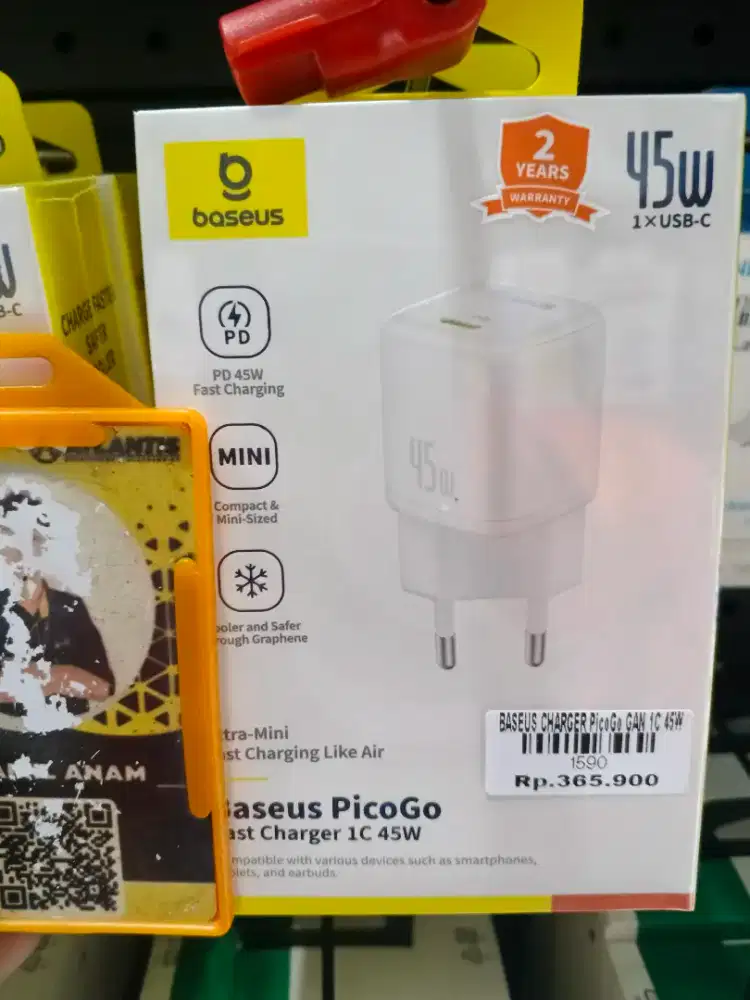 ADAPTER BASEUS PicoGO GAN 1C 45Watt