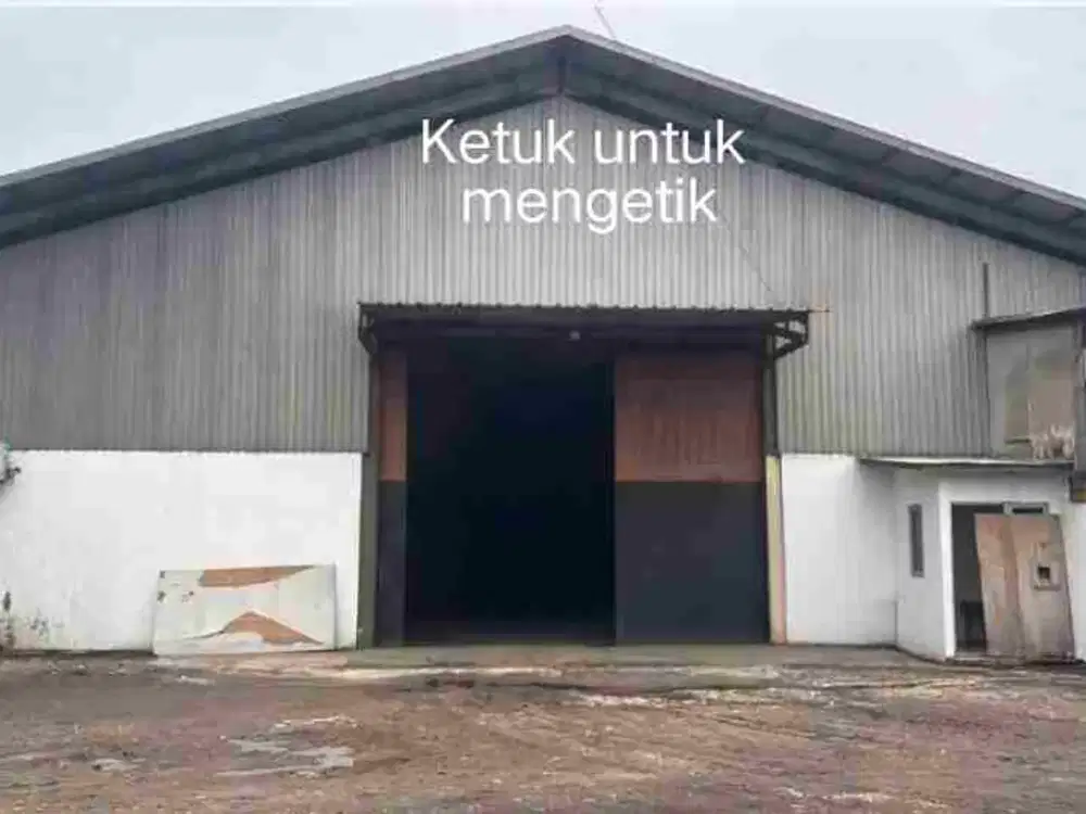 Disewakan Gudang Murah Luas  di Teluk Pucung Bekasi Utara