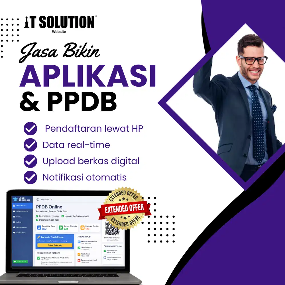 Jasa Bikin Aplikasi PPDB Online – Sistem Pendaftaran Sekolah