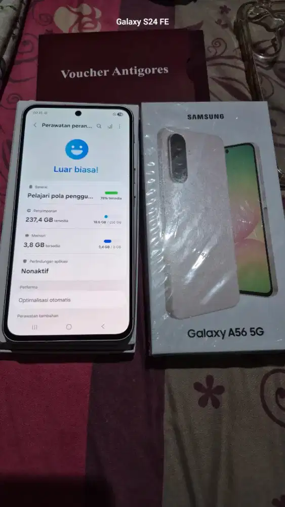 BENERAN ISTIMIWIR A56 8/256 Mulus Poll