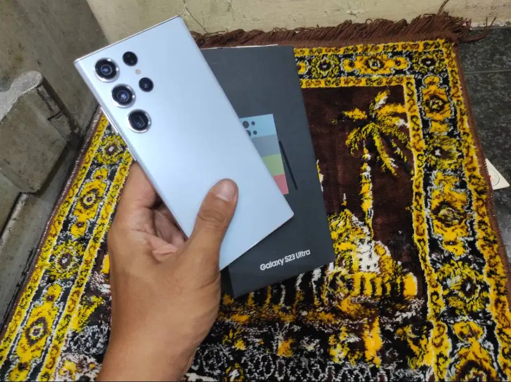 samsung s23 ultra 256gb sein lengkap ori mulus