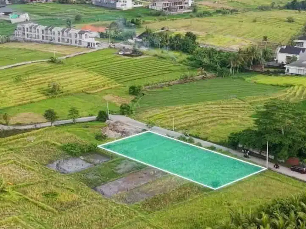 Tanah View Sawah Di Galiran Nyanyi Beraban Dekat Kedunggu Cemagi Seseh Tanah Lot
