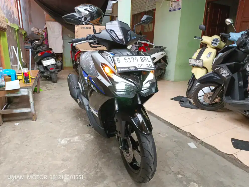 KM 3RB YAMAHA AEROX ALPHA 2025 BLN 9 BS TT 2024 DI CILEDUG ORI HRG PAS