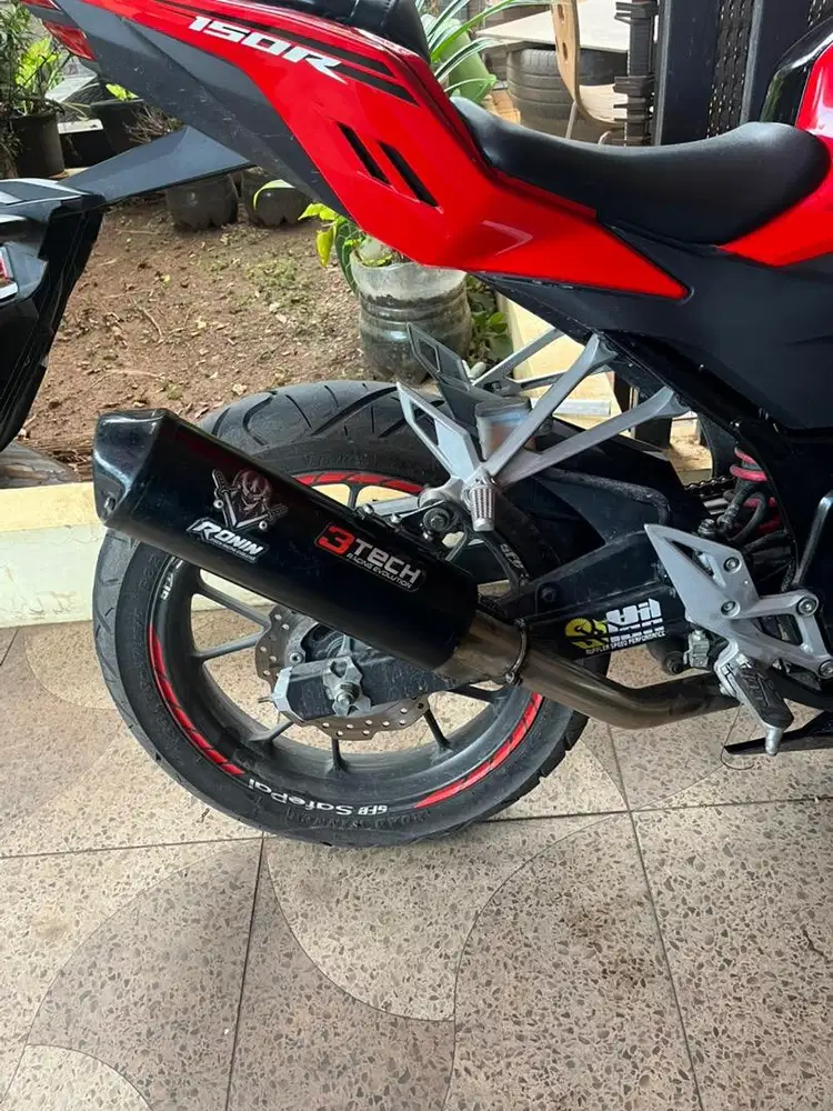 Knalpot 3tech ronin hanzo fullsystem cbr