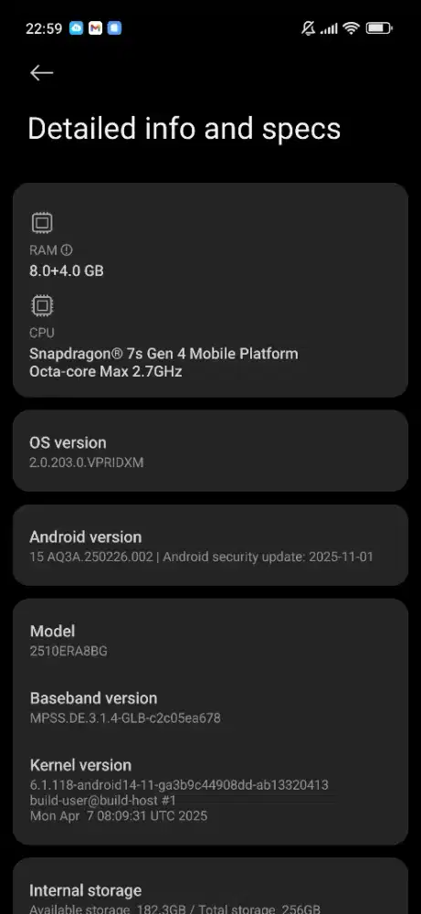 Redmi note 15 pro + 5G