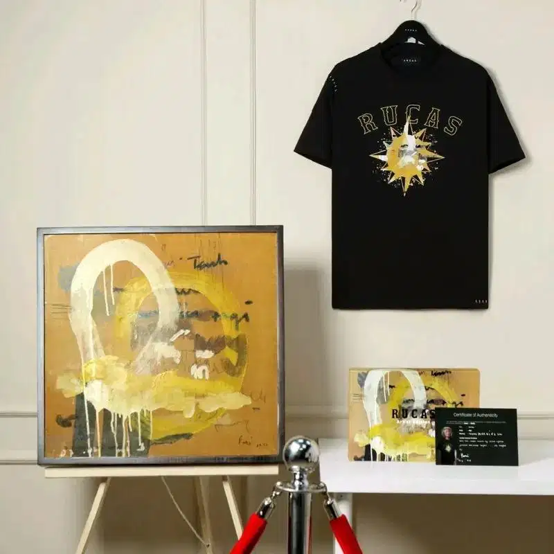 Rucas morning tee size M masih segel