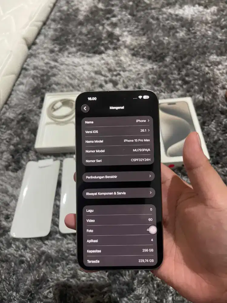 iPhone 15 promax 256gb ibox