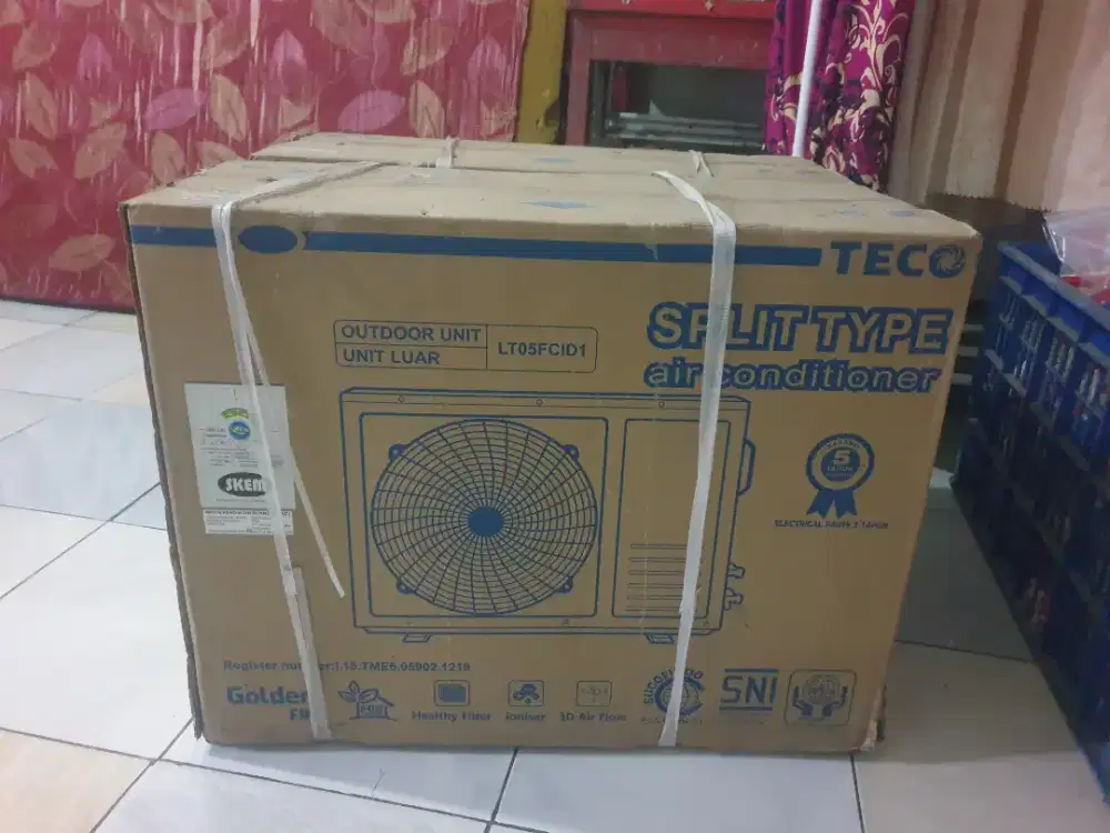 Outdoor ac 1/2 pk TECO ( baru )