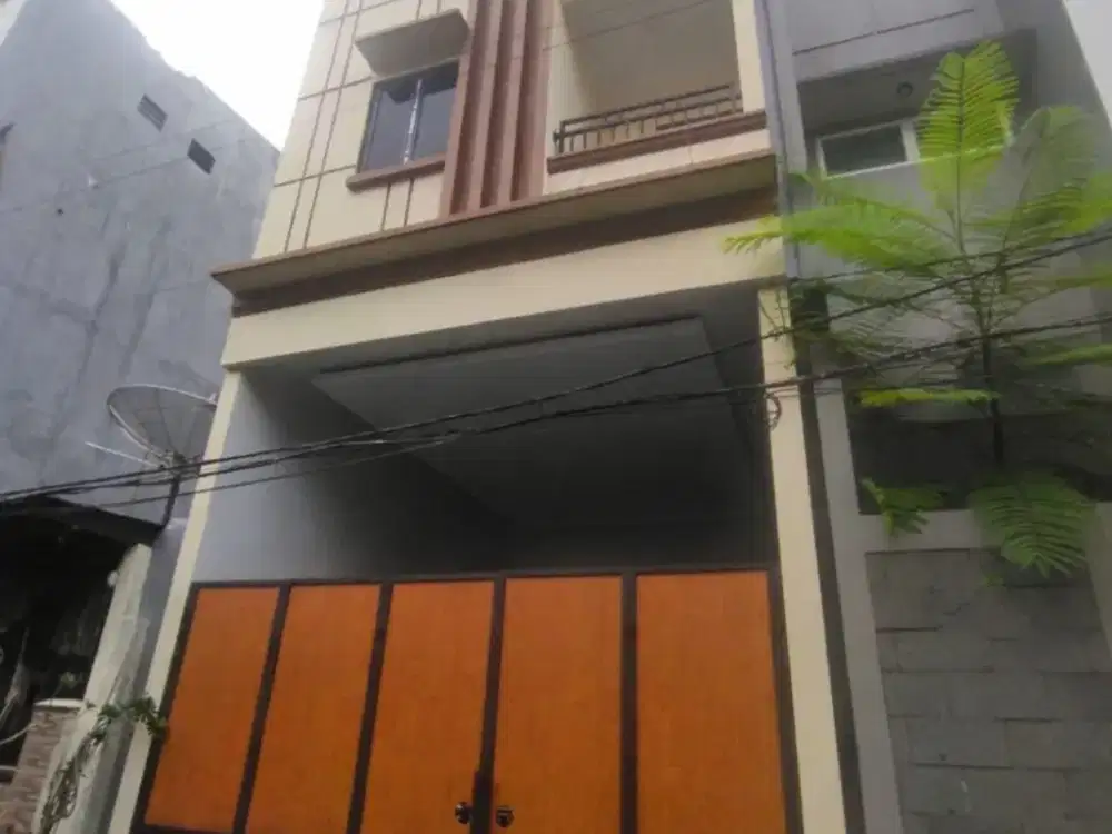 Rumah Brand New di Pademangan Timur Uku 4,5X13,5 Strategis 3 Lantai Hdp Selatan Siap Huni