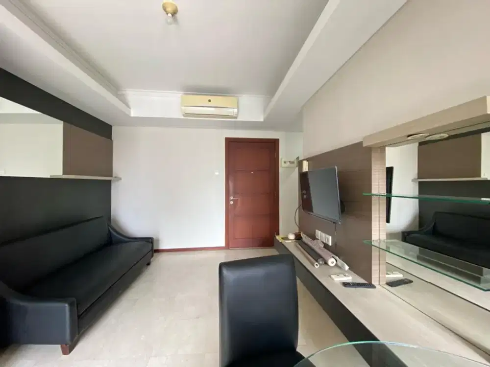 2BR furnish 2kamar mandi harga MURAH Apt.Royal Mediterania Garden