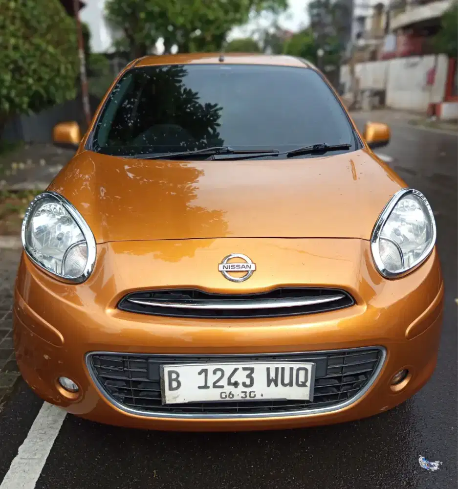 Nissan March 1.5 Xs Manual 2011 Oranye Istimewa Sekali Sgt Terawat