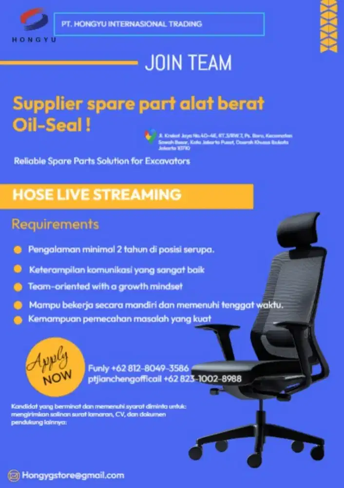 Hose Live Merangkap Admin