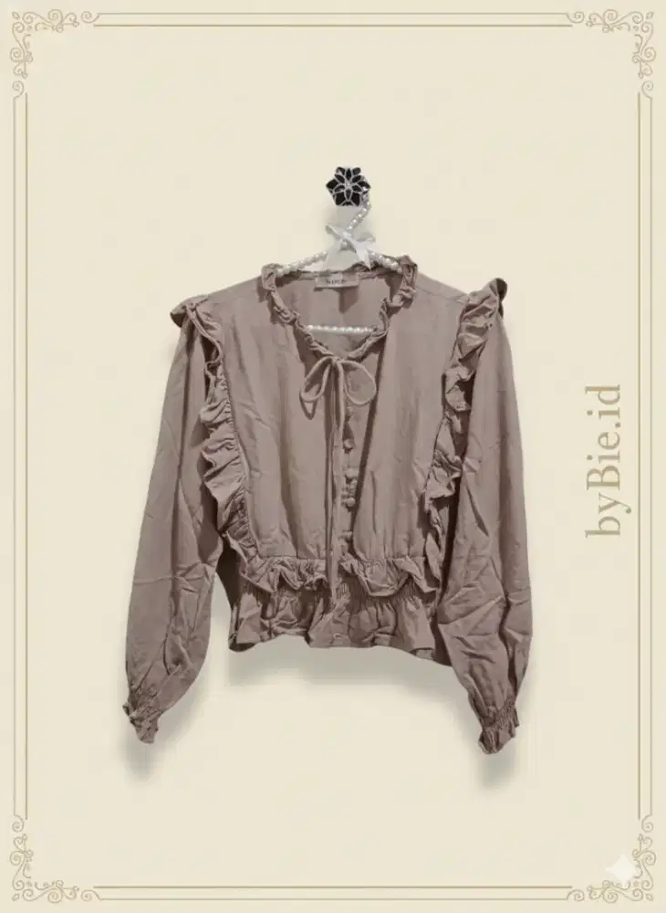 MyStyle Ayana Top Atasan Ruffle