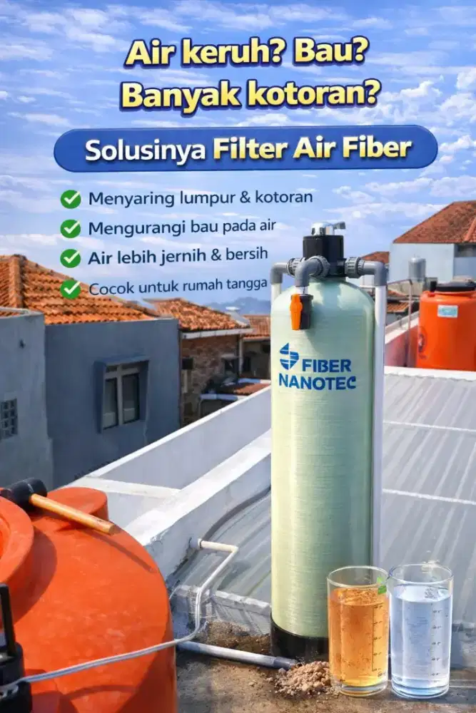 Filter Air Fiber Penjernih Air Andal