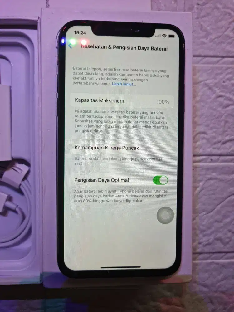 iPhone X 64GB iBox Mulus Siap Pakai
