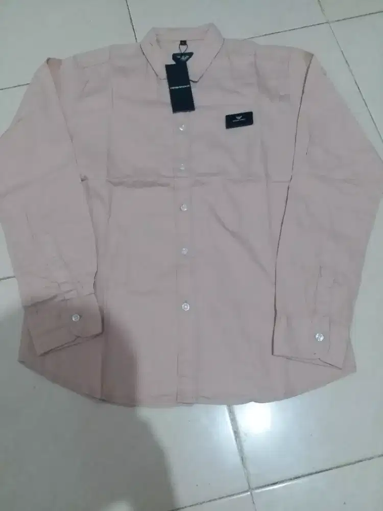 Kemeja Emporio Armani Baru Fulltag Size L (LD 110)