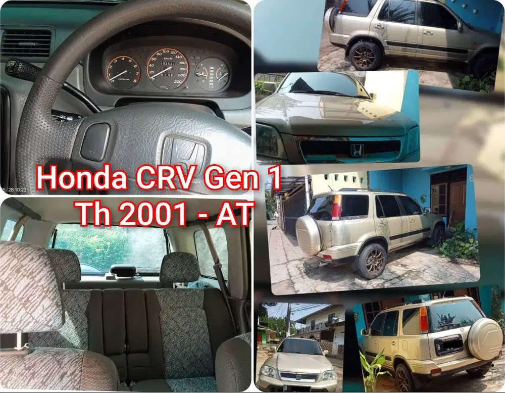 Honda CRV Gen 1, 2001