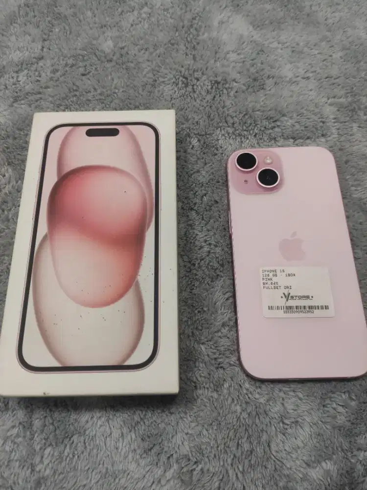 Iphone 15 pink basic 128 ibox