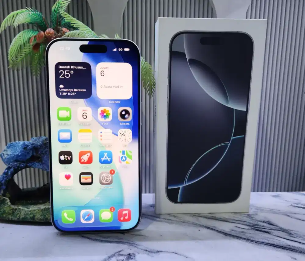 IPHONE 16 PRO || 128GB || SECOND / BEKAS || RESMI