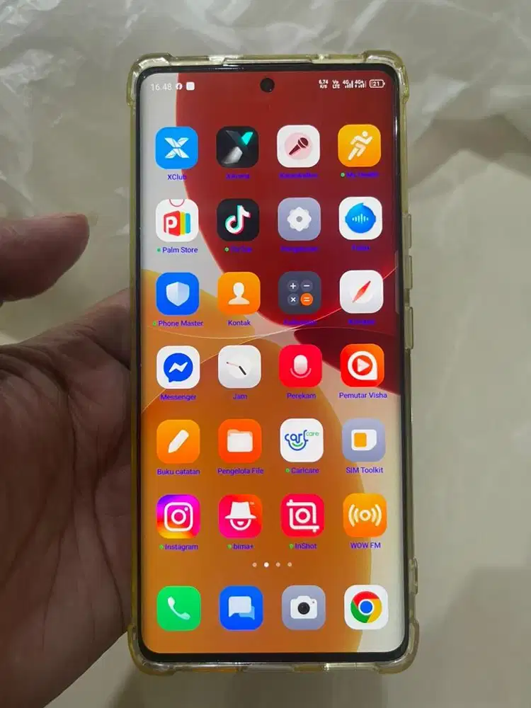 Infinix zero 30 gold 8/256 gb fullset