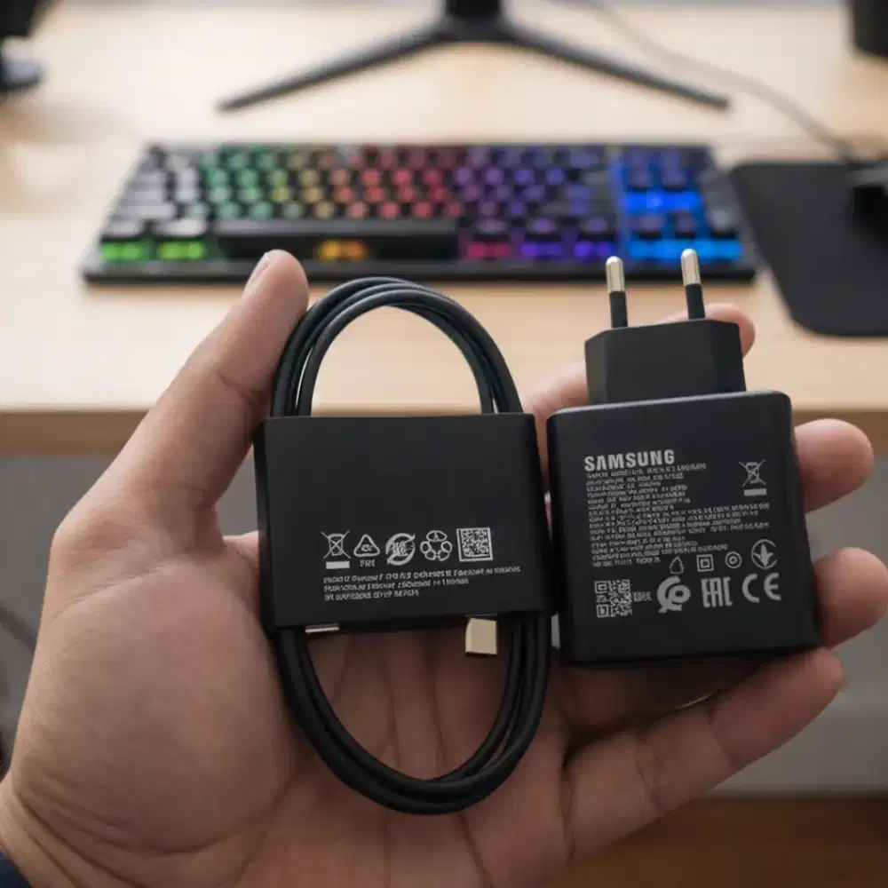 Charger Samsung 45 watt original new