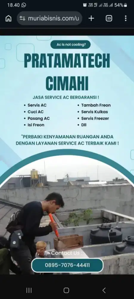 Service ac pasang ac service kulkas mesin cuci