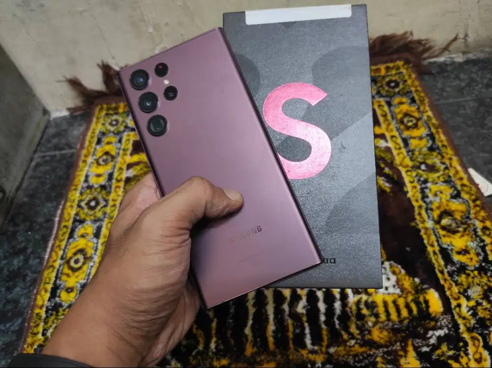 samsung s22 ultra 256gb sein lengkap ori mulus