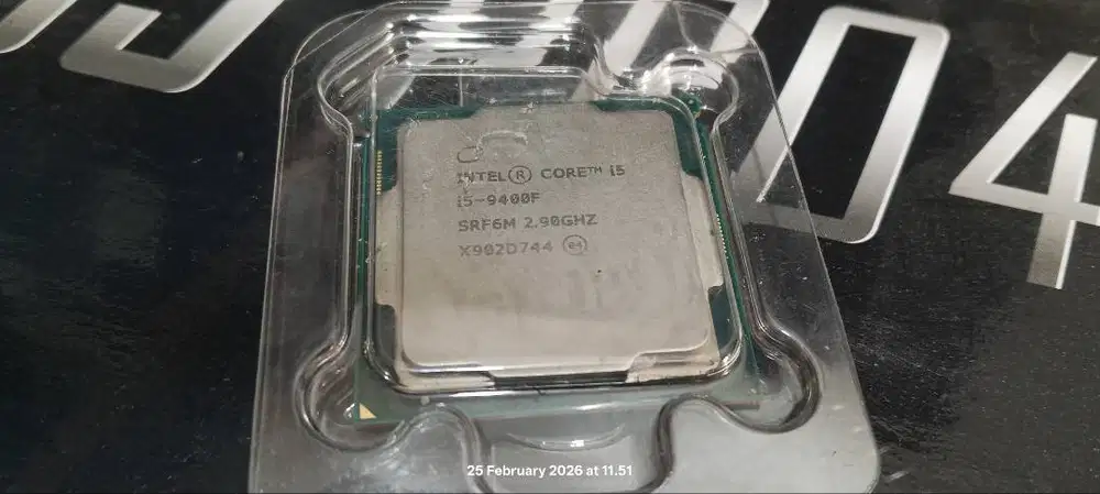 Motherboard Intel LGA 1151V2 dan Core i5 9400 kondisi rusak