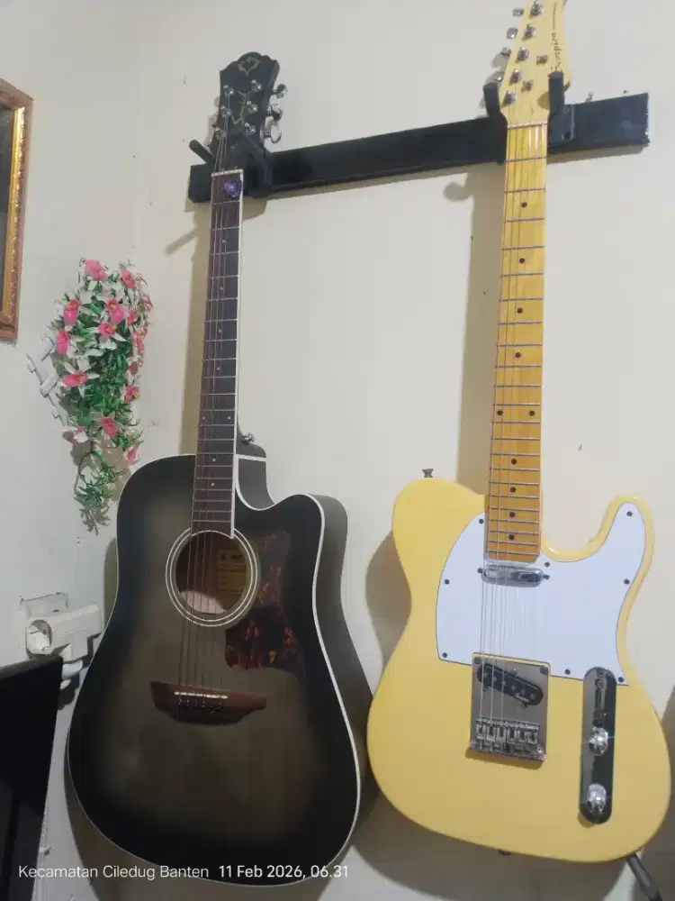 Gitar samick akustik elektrik