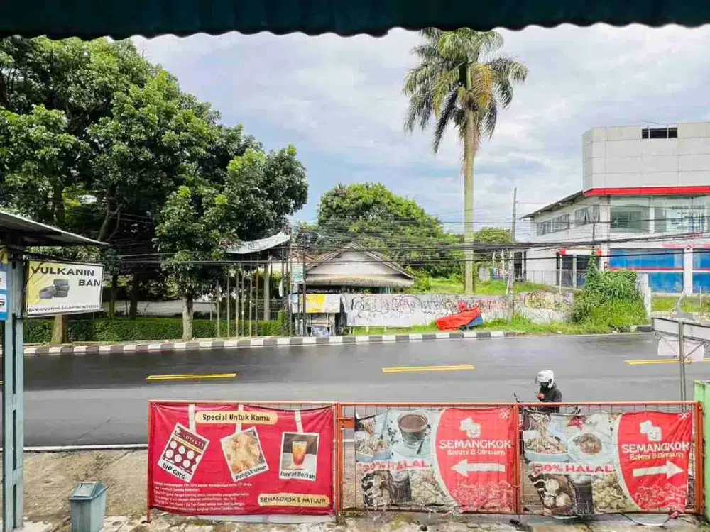 Jual Tanah Bonus Bangunan Lokasi Komersil Di Raya Tajur Cocok Buat Bengkel